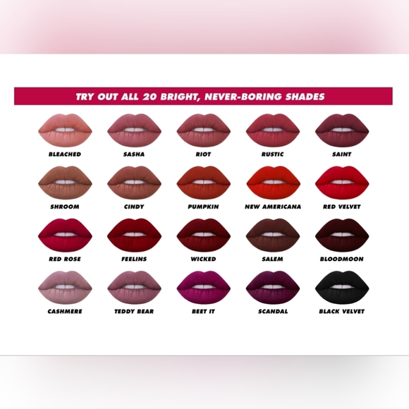 Cashmere | Velvetine Liquid Lipstick | Lime Crime | Brand New in Box | Authentic - Picture 12 of 16